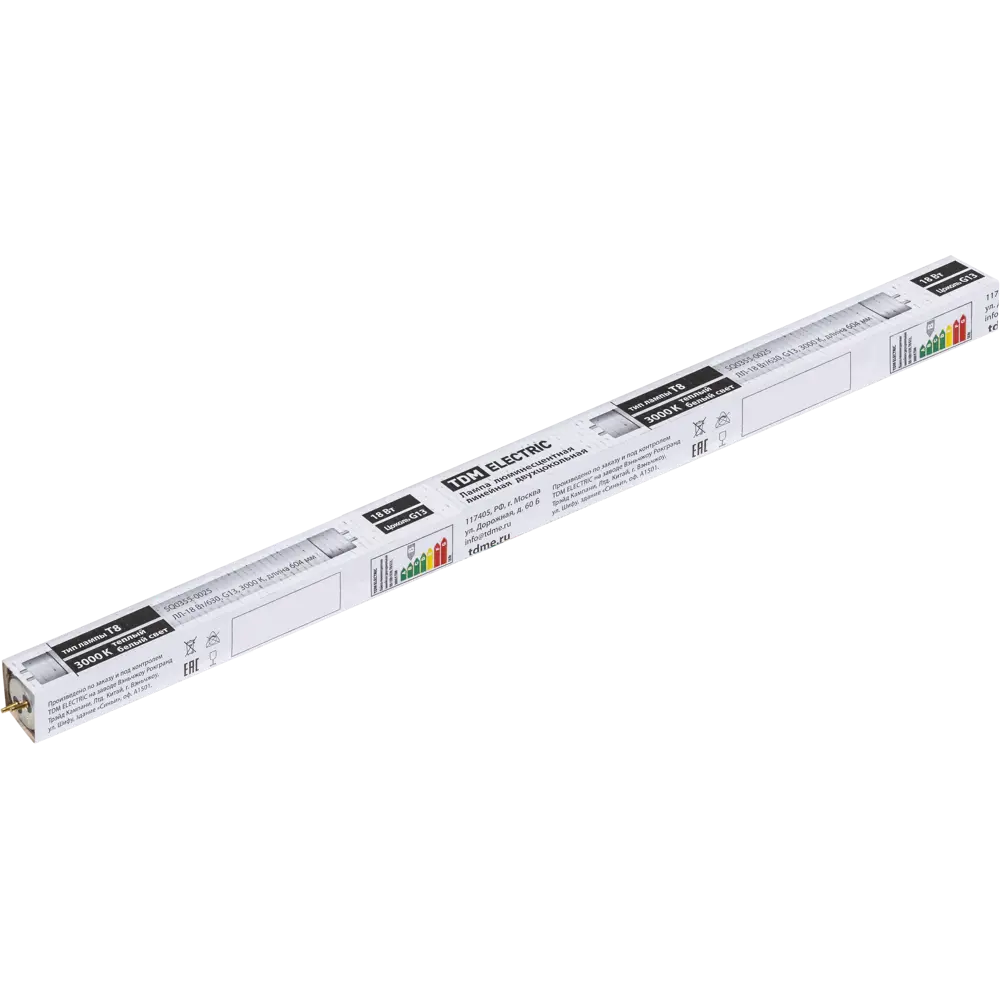 Лампа люминесцентная TDM Electric T8 G13 18 Вт теплый белый свет SQ0355-0025 82477842 STLM-2144191  - Вид №5