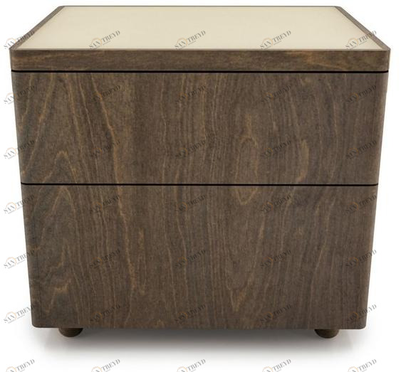 Huppé Прикроватная тумбочка из березы с ящиками Surface 2544v HUPPE