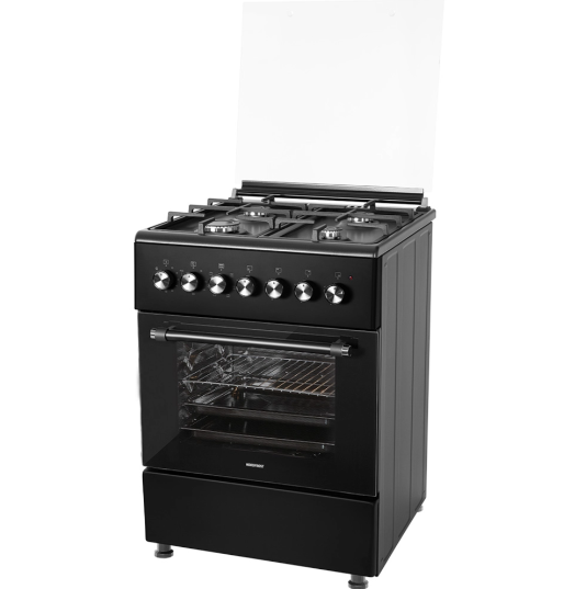 9016696 Комбинированная плита NORDFROST GE 6064 B черный STDN-0125599 - Вид №1