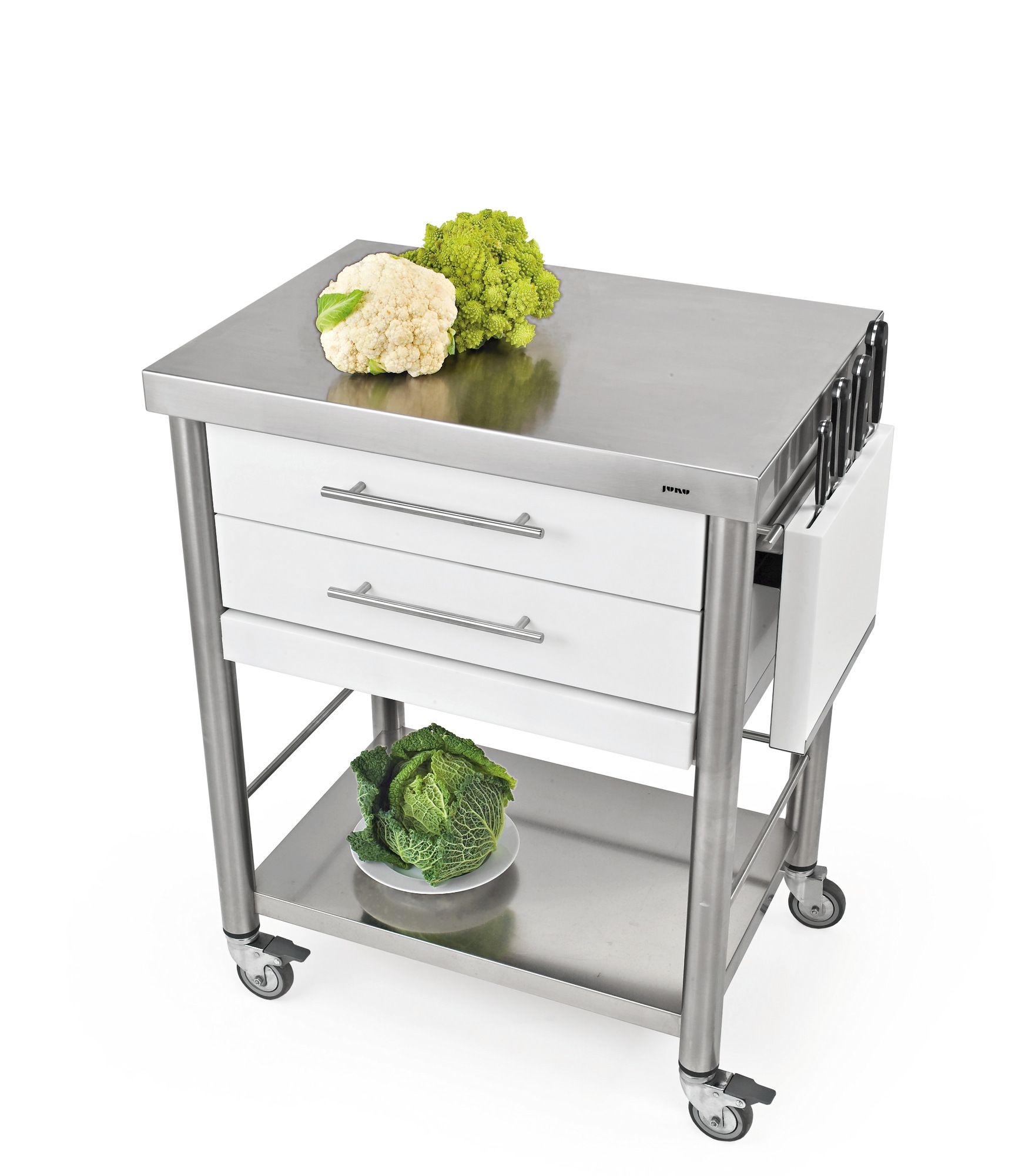 Отдельно стоящий кухонный модуль из нержавеющей стали и Corian JOKODOMUS Auxilium ARCH-00001643 - Вид №2