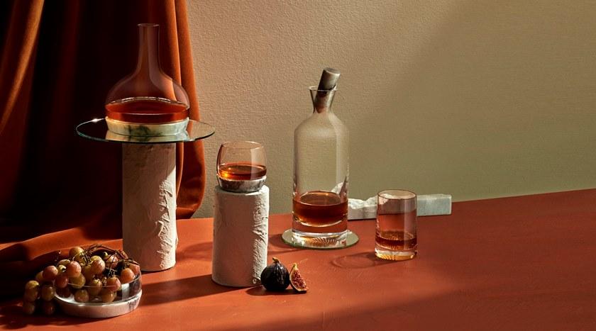 NUDE Хрустальная чаша с мраморным основанием Chill sun-id-1425722 - Вид №6