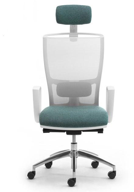 Leyform Поворотный офисный стул из ткани с подлокотниками Cometa sun-id-1486304 - Вид №2