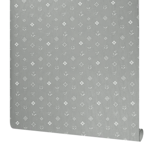Victoria Stenova Monogramm - Флизелиновые обои с абстрактным узором в зеленых тонах 89425457