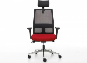 Linea Fabbrica Офисное кресло поворотное с подголовником Omnia