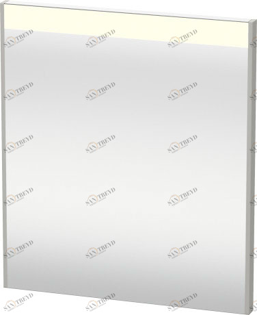 BR700100707 Зеркало с подсветкой Brioso #BR7001 620 x 45 мм Бетонно-серый матовый декор Duravit