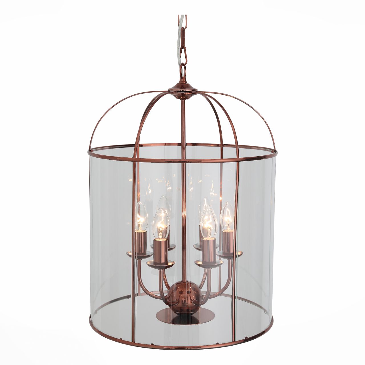 Подвесная люстра ST Luce Odierno SL267.603.06 ST LUCE ДИЗАЙНЕРСКИЕ, ODIERNO COPPER 108515 Медь  - Вид №1