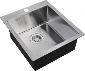 Мойка кухонная ZorG Light ZL R 450510 из нержавеющей стали, сталь