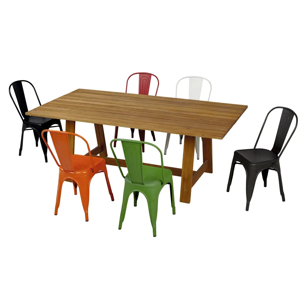 Стул садовый Soho 440x840x534 мм, металл, цвет антрацит Santreyd STLM-2052301 - Вид №11