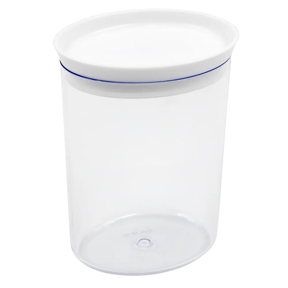 Банка для сыпучих продуктов Alt 0.9 л прозрачный BEROSSI STLM-2091175