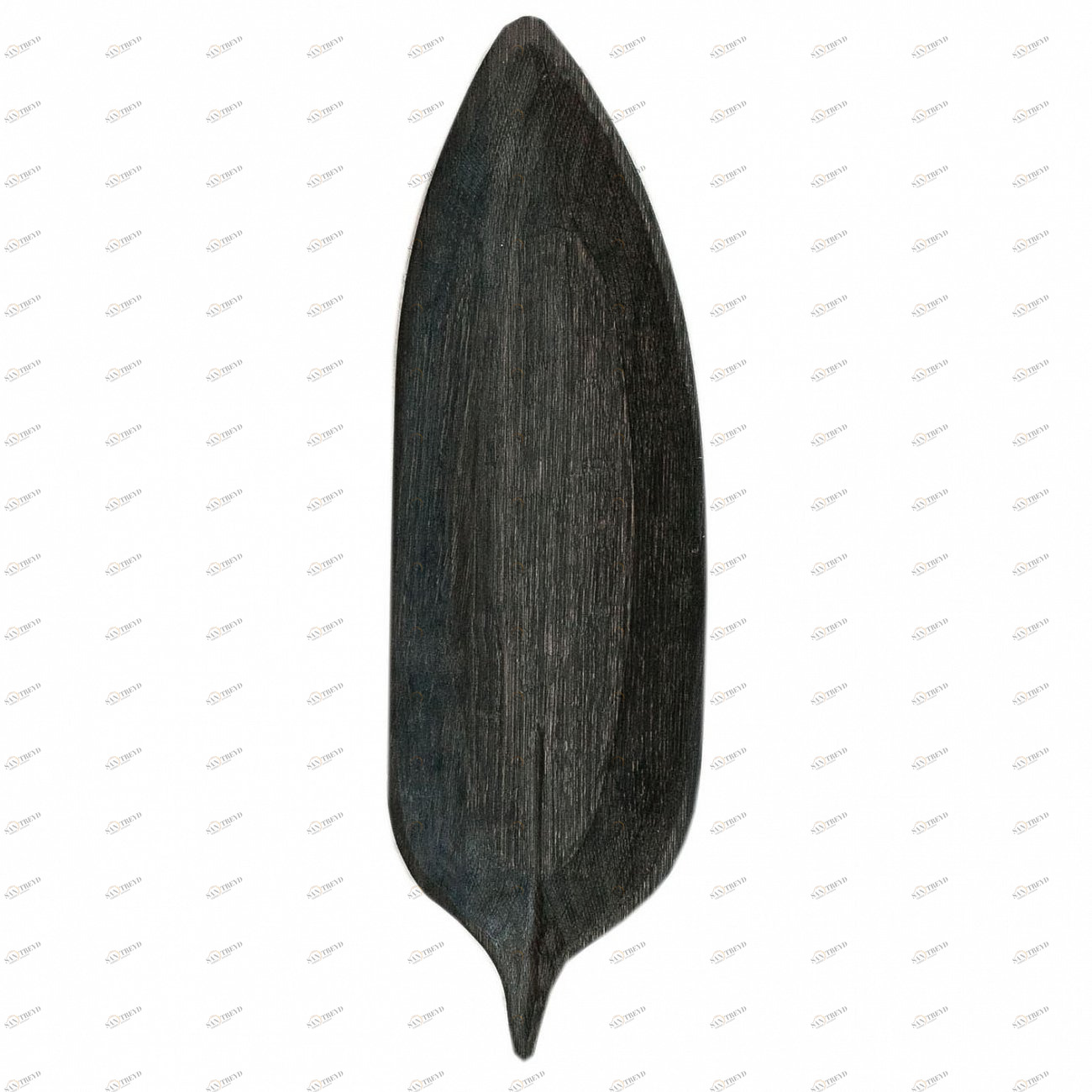 Тарелка "Ива" Чёрный FUGA ECO WOOD 123567 Чёрный 