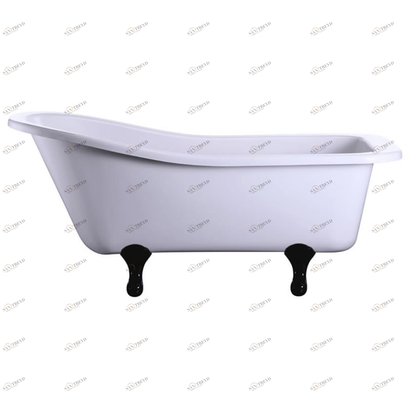 Ванна акриловая Harewood Slipper с ножками E10 BLA Slipper Burlington E1, E10 BLA