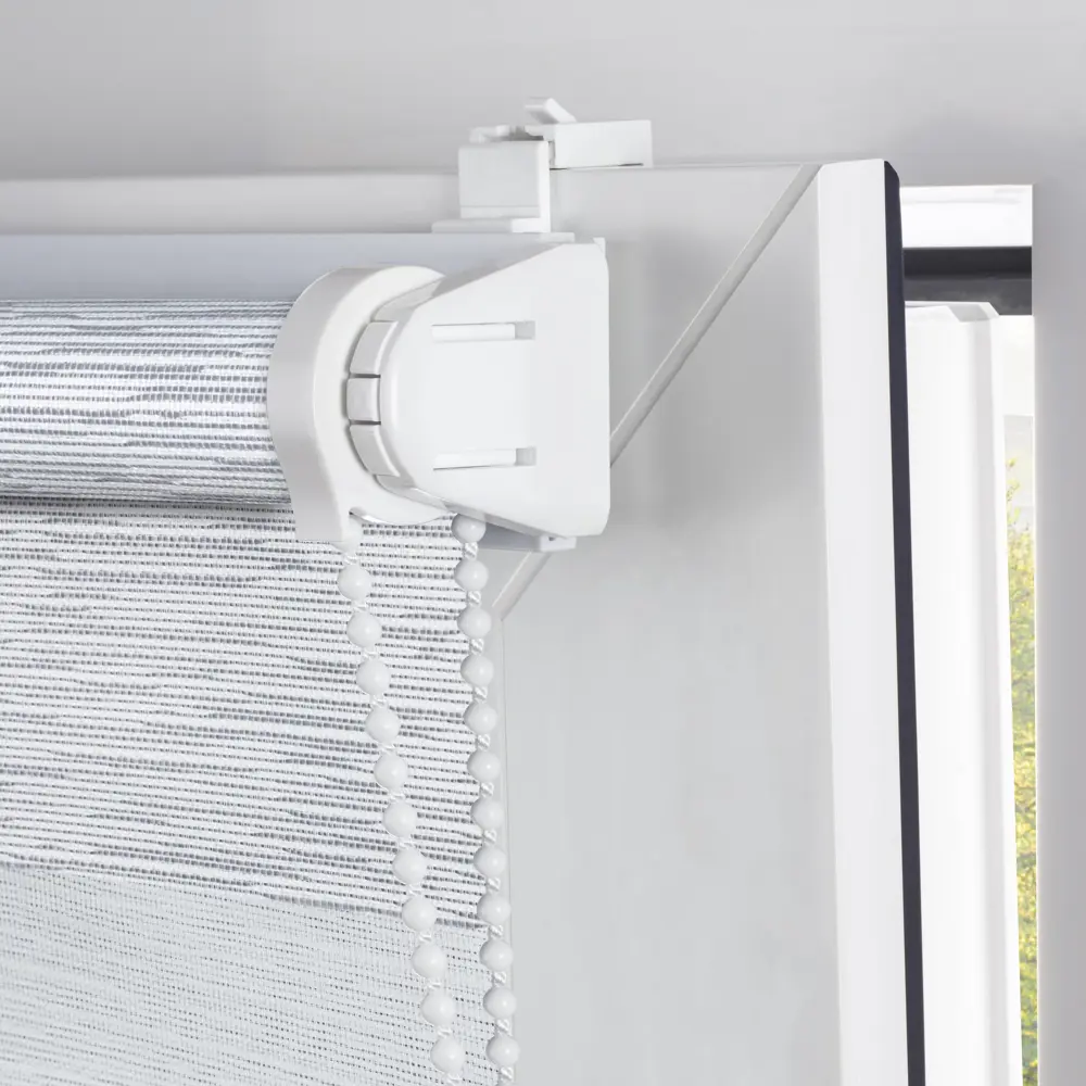 MIAMOZA Рулонная штора день-ночь Москва 60x160 см в серых полосках 89411437 STLM-1564070 - Вид №3