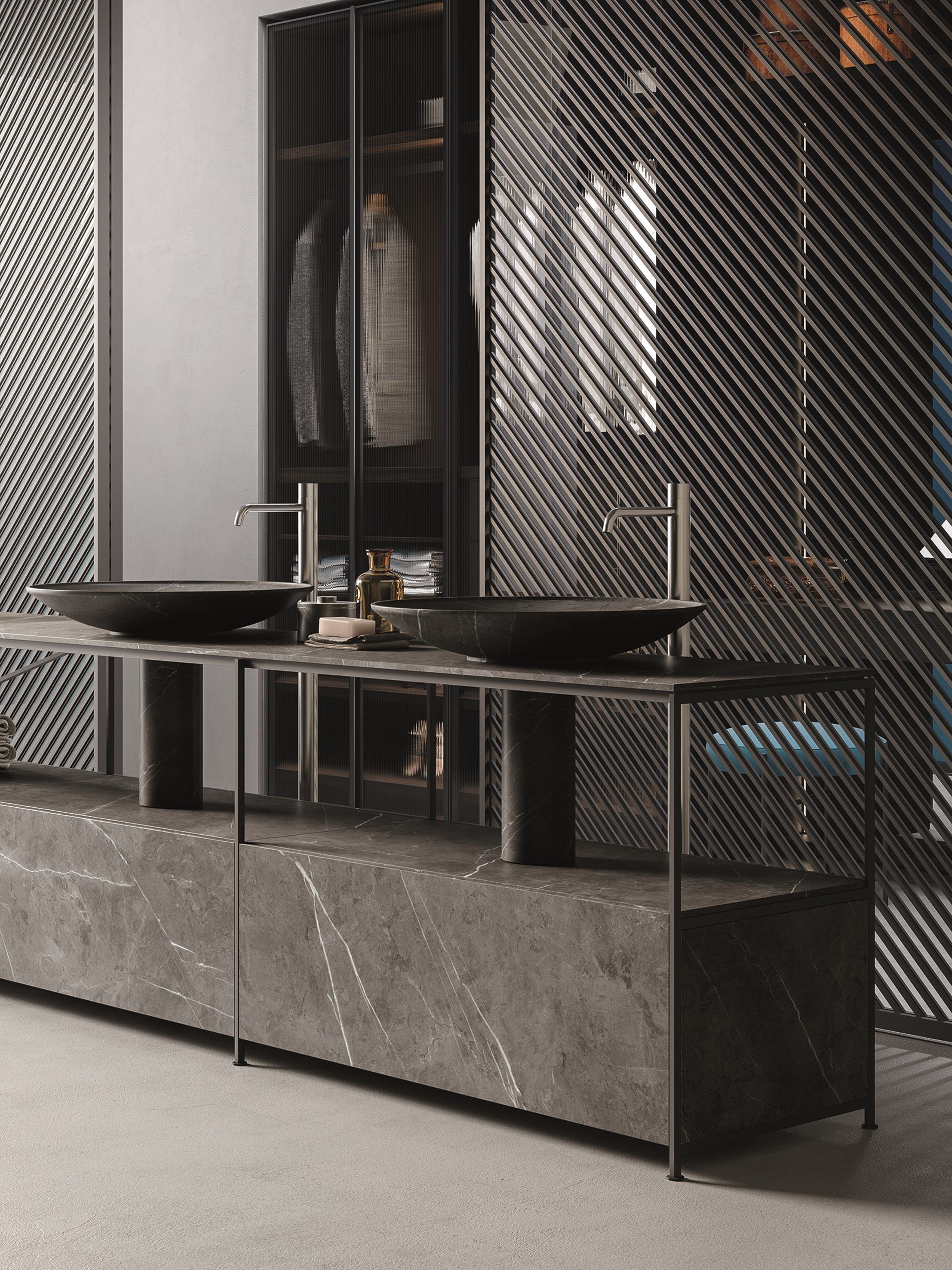 Секционная напольная раковина из нержавеющей стали Boffi R.I.G ARCH-00062864 - Вид №2