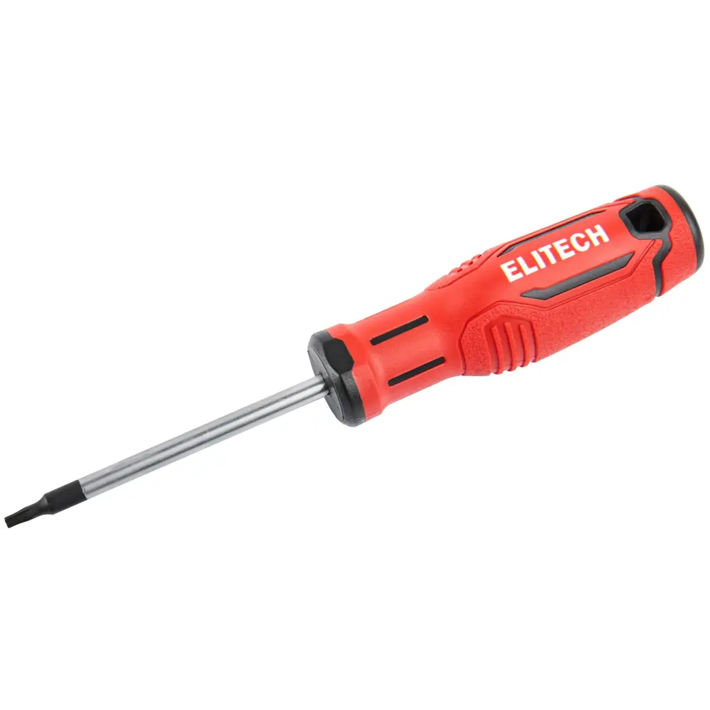 Отвертка Torx Elitech 211401 T10x75 мм с магнитным наконечником 89407136 STLM-1579124