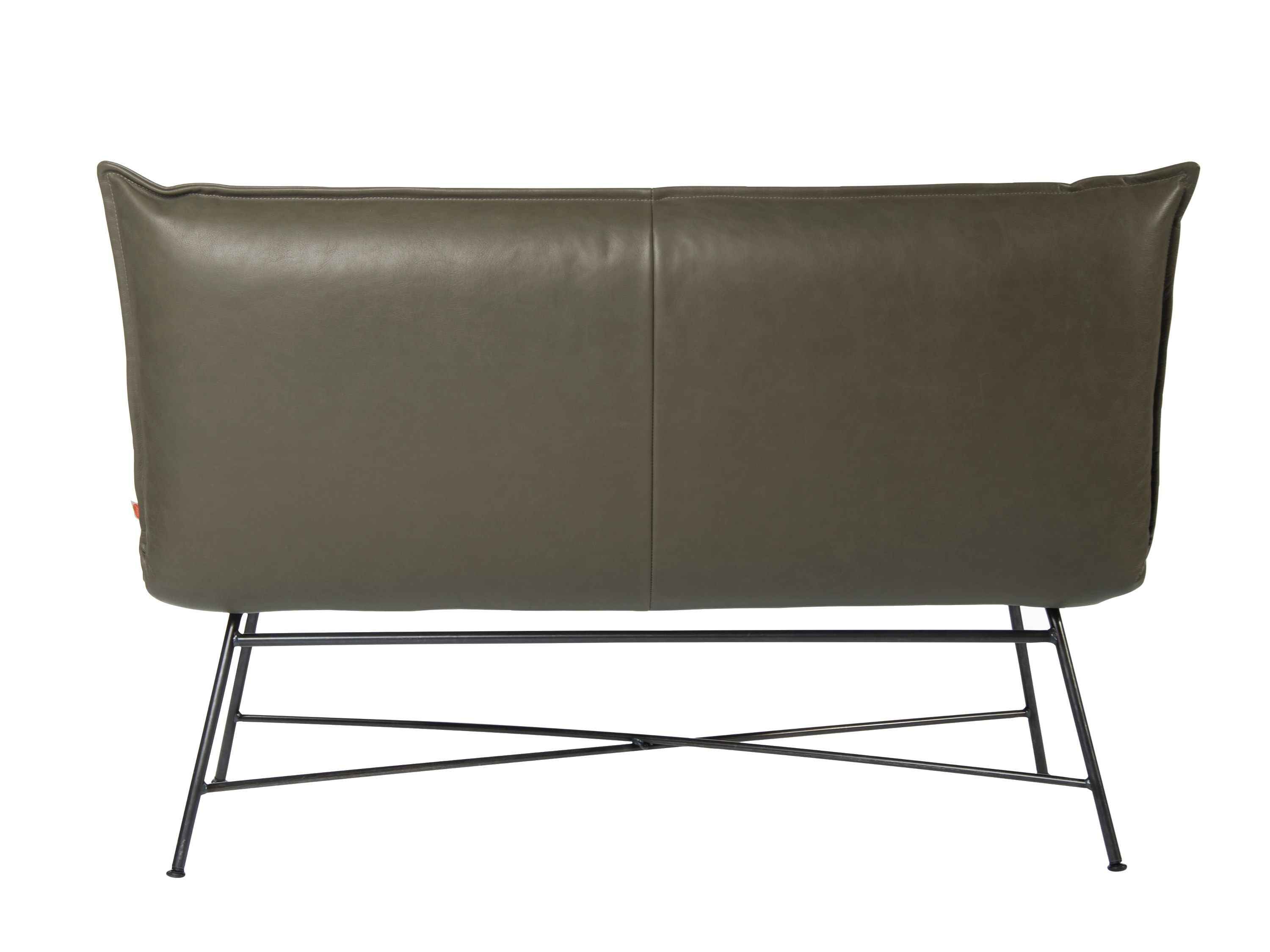 2-местный кожаный диван Jess Vidar ARCH-00084006 - Вид №3