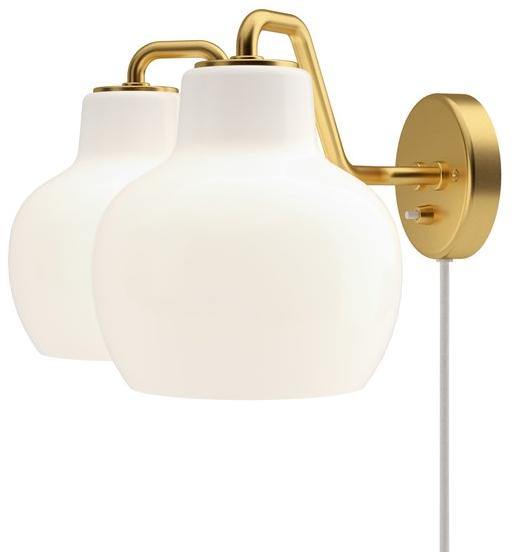 Louis Poulsen Бра с прямым светом из опалового стекла Vl ring crown sun-id-1474520 - Вид №1