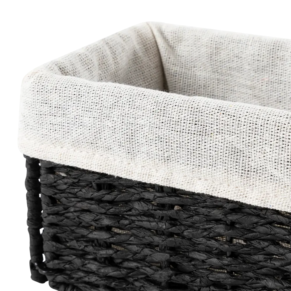 Корзина графит 10x10x20 см бум Konsensa STLM-2207454 - Вид №3