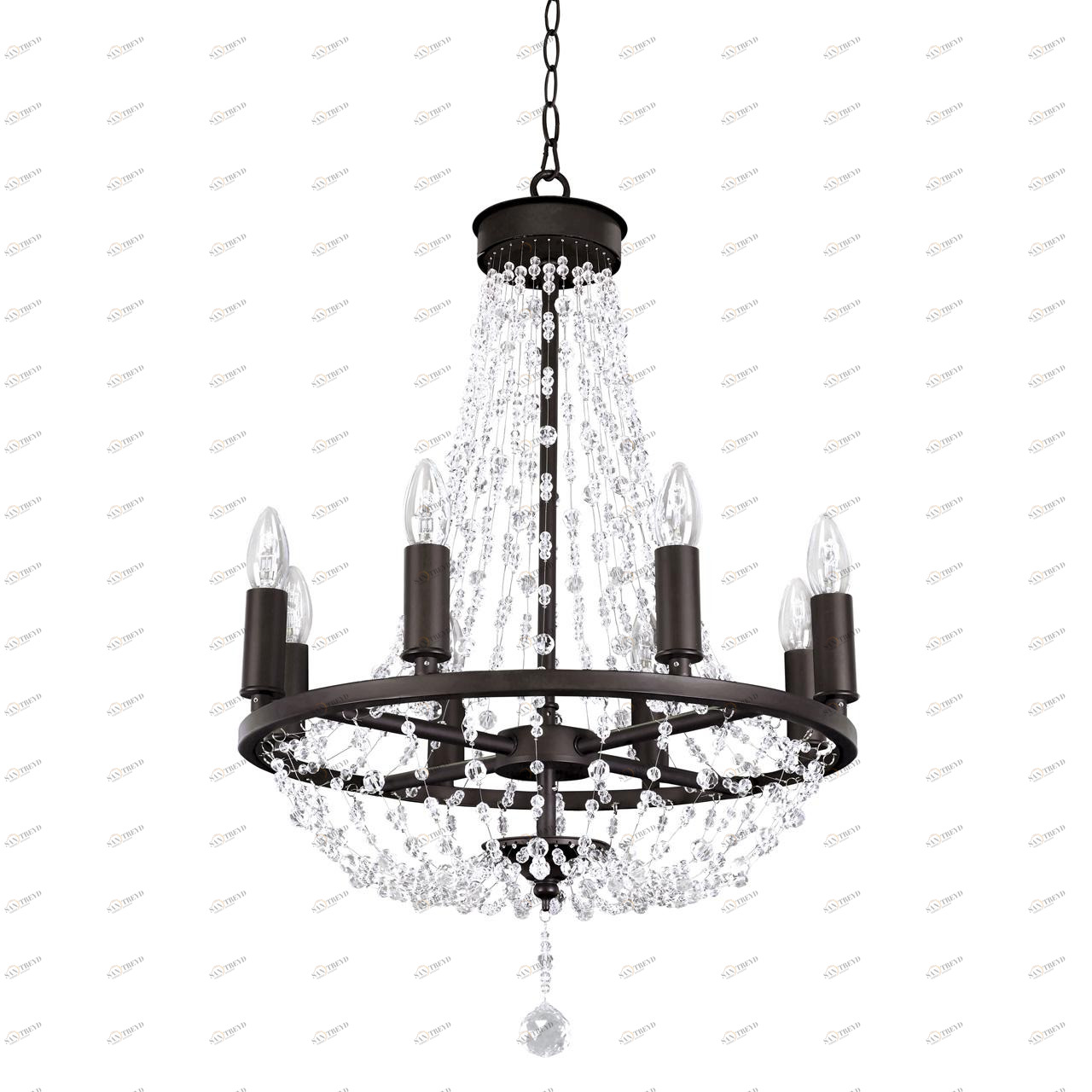 Подвесная люстра Lightstar Castello 744088 LIGHTSTAR ДИЗАЙНЕРСКИЕ, CASTELLO 076115 Коричневый 