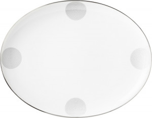 10616373 Sieger by Furstenberg Блюдо овальное Sieger by Furstenberg "Мой фарфор! Грета" 31см Фарфор