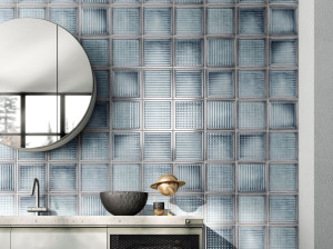 Облицовка керамогранита для интерьера с эффектом цемента