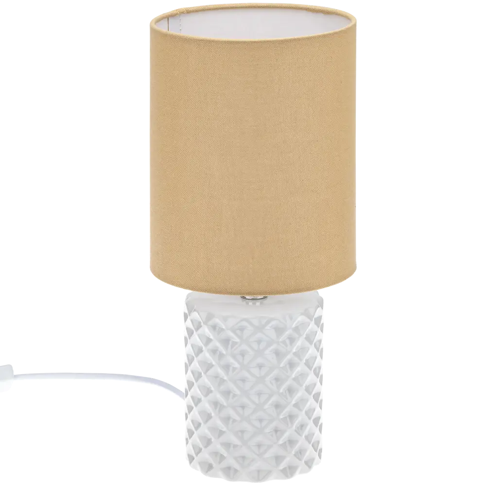 Настольная лампа 52705 3, цвет белый/кофе Santreyd STLM-2187380 - Вид №1