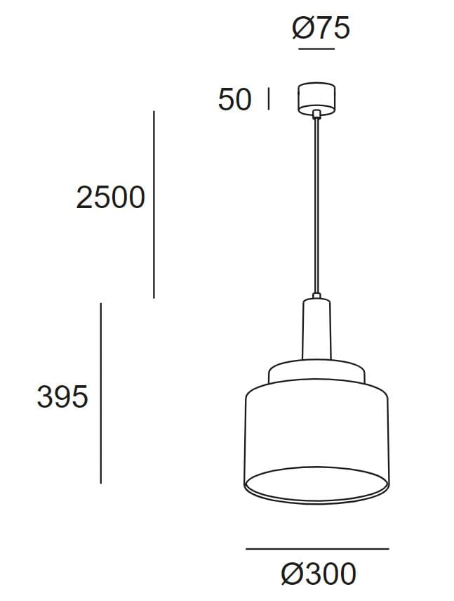 Алюминиевый подвесной светильник LedsC4 KEOPS ARCH-00081347 - Вид №8
