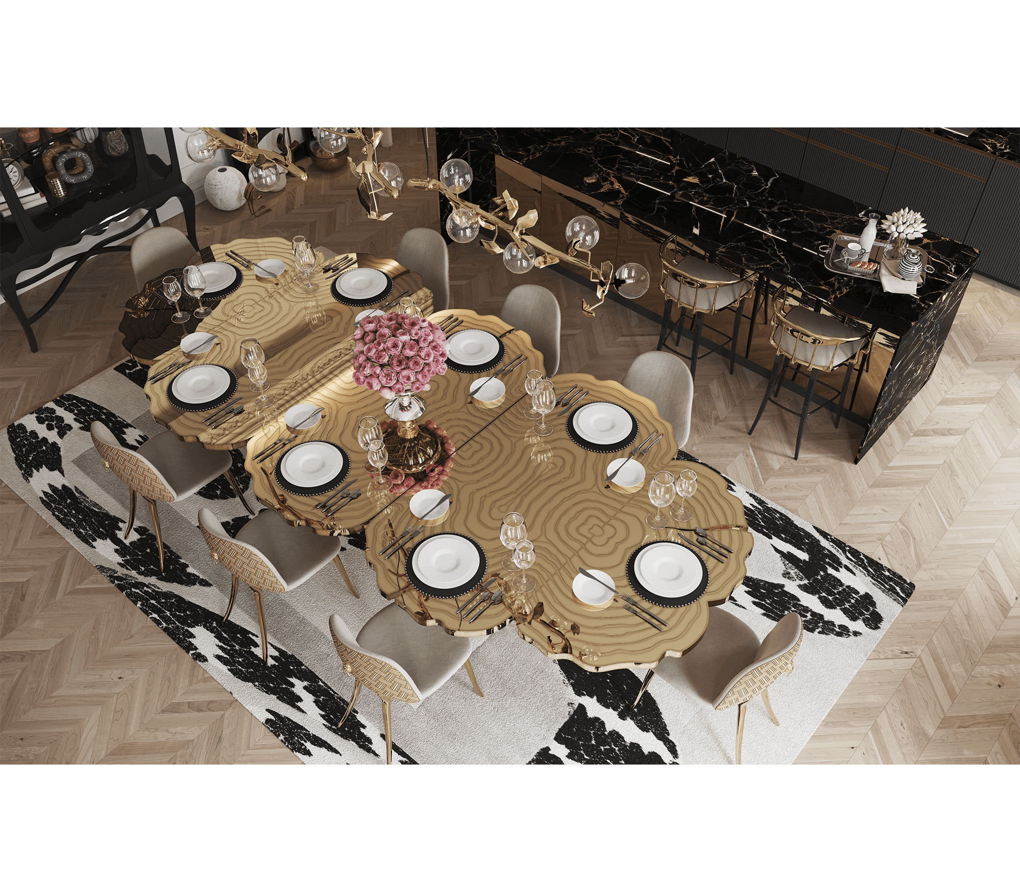 0-276 Обеденный стол Fortuna  Boca Do Lobo  - Вид №8