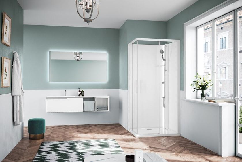 NOVELLINI Многофункциональная угловая душевая кабина Glax 1 2.0 sun-id-1424779 - Вид №1