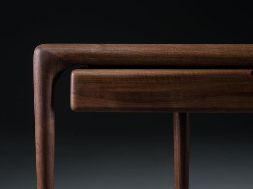 Artisan Прямоугольная консоль из массива дерева с ящиками Latus Colaxxyy  - Вид №3