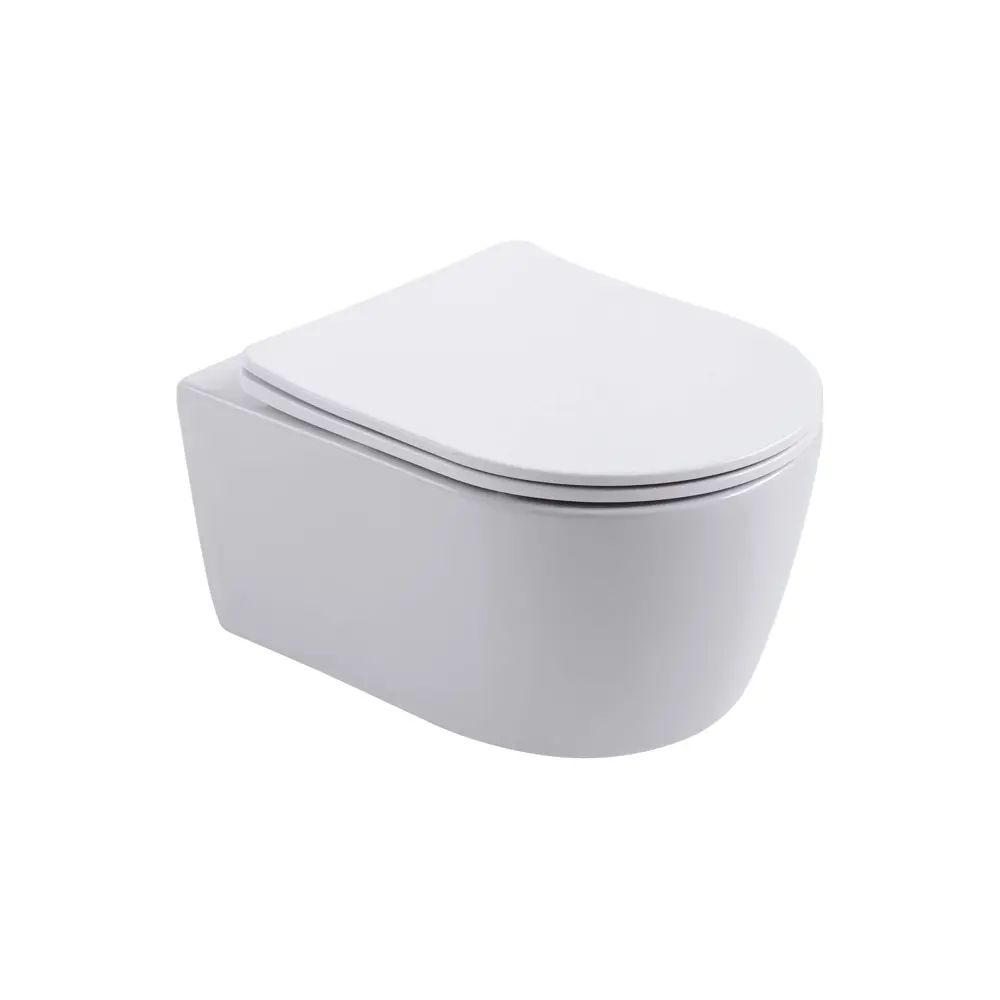 Комплект инсталляции Geberit Alpha с безободковым унитазом Aquatek Европа клавиша Geberit Alpha серая STLM-2197693 - Вид №13