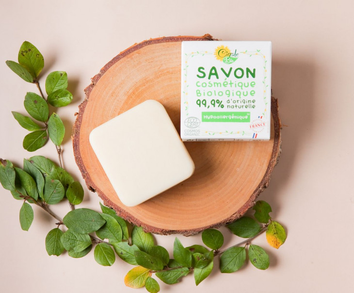 7210 CIGALE BIO Мыло твердое гипоаллергенное Вкусляндия  - Вид №1