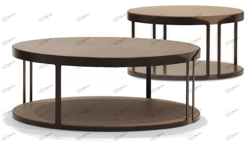 Aston Martin Журнальный столик из лакированного металла для гостиной sun-id-1494233