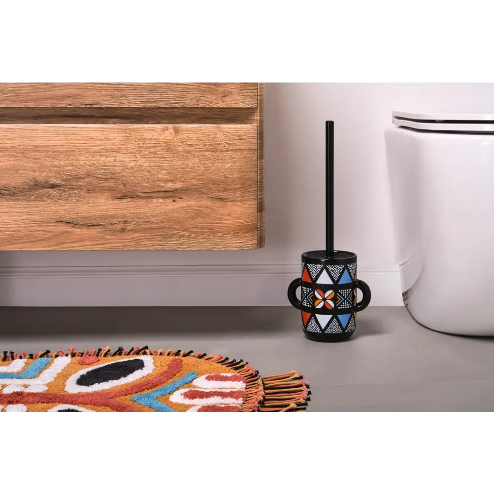 Ершик для унитаза Moroshka Bantu цвет черный STLM-2059543 - Вид №5