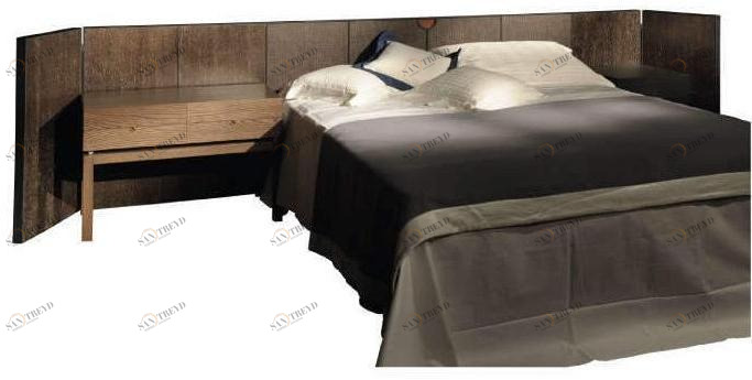 Garbarino Дубовое изголовье для двуспальной кровати sun-id-1481141