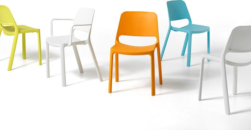 Diemme Штабелируемый садовый стул из полипропилена Nuke sun-id-1497329 - Вид №3