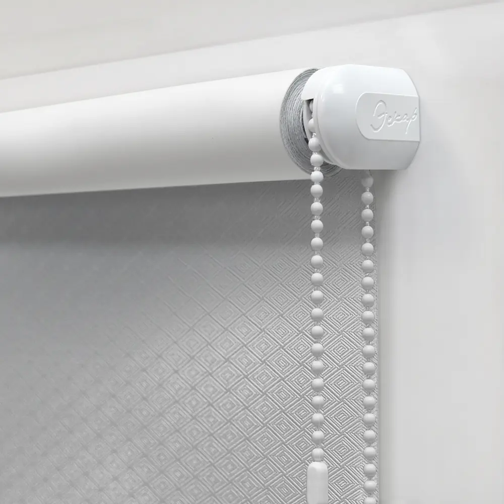 Штора рулонная блэкаут Ромб 140x175 см серая ЭСКАР STLM-2030302 - Вид №1