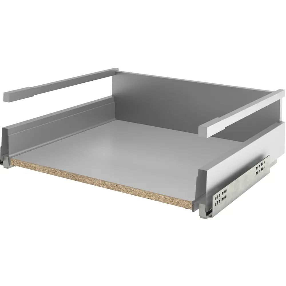 Ящик Delinia ID 56.8x18.4x48.3 см металл цвет серый STLM-2008422 - Вид №1