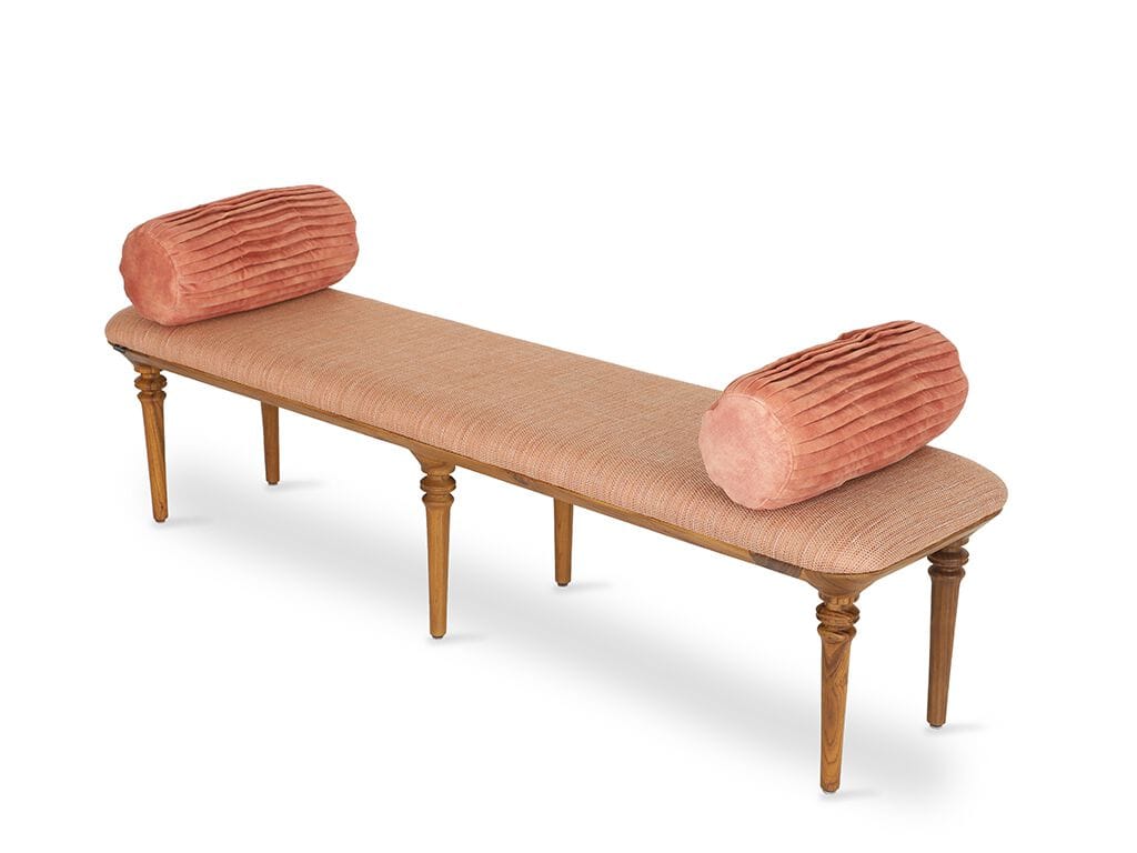 Скамейка из тикового дерева Alankaram RAVELLO ARCH-00011515 - Вид №2