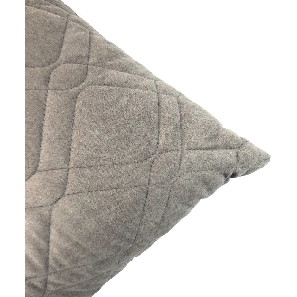 LINEN WAY Декоративная подушка 43x43 см в кофейных тонах с замшевой текстурой 83022397 STLM-1071387 - Вид №2