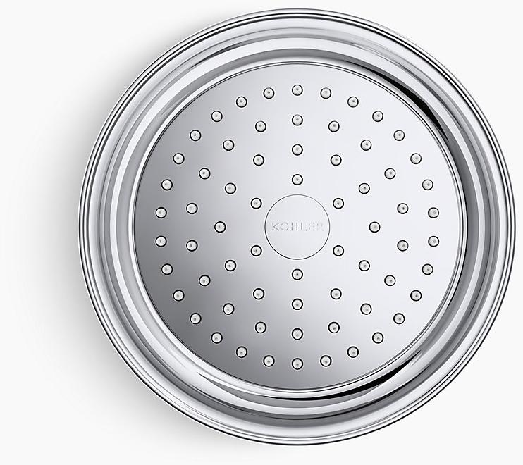 KOHLER Однофункциональная насадка для душа Artifacts 2,5 галлона в минуту с технологией всасывания воздуха Katalyst K-72773-CP  - Вид №3