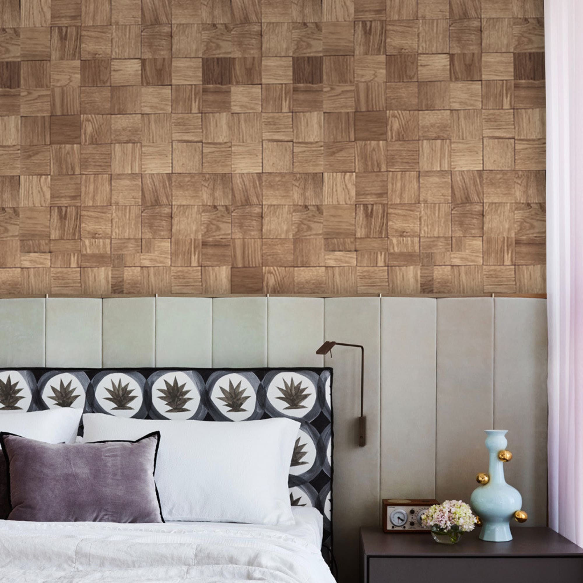 82366172 3D мозаика рельефная Дуб 50 шт. 0.5 м² Santreyd 