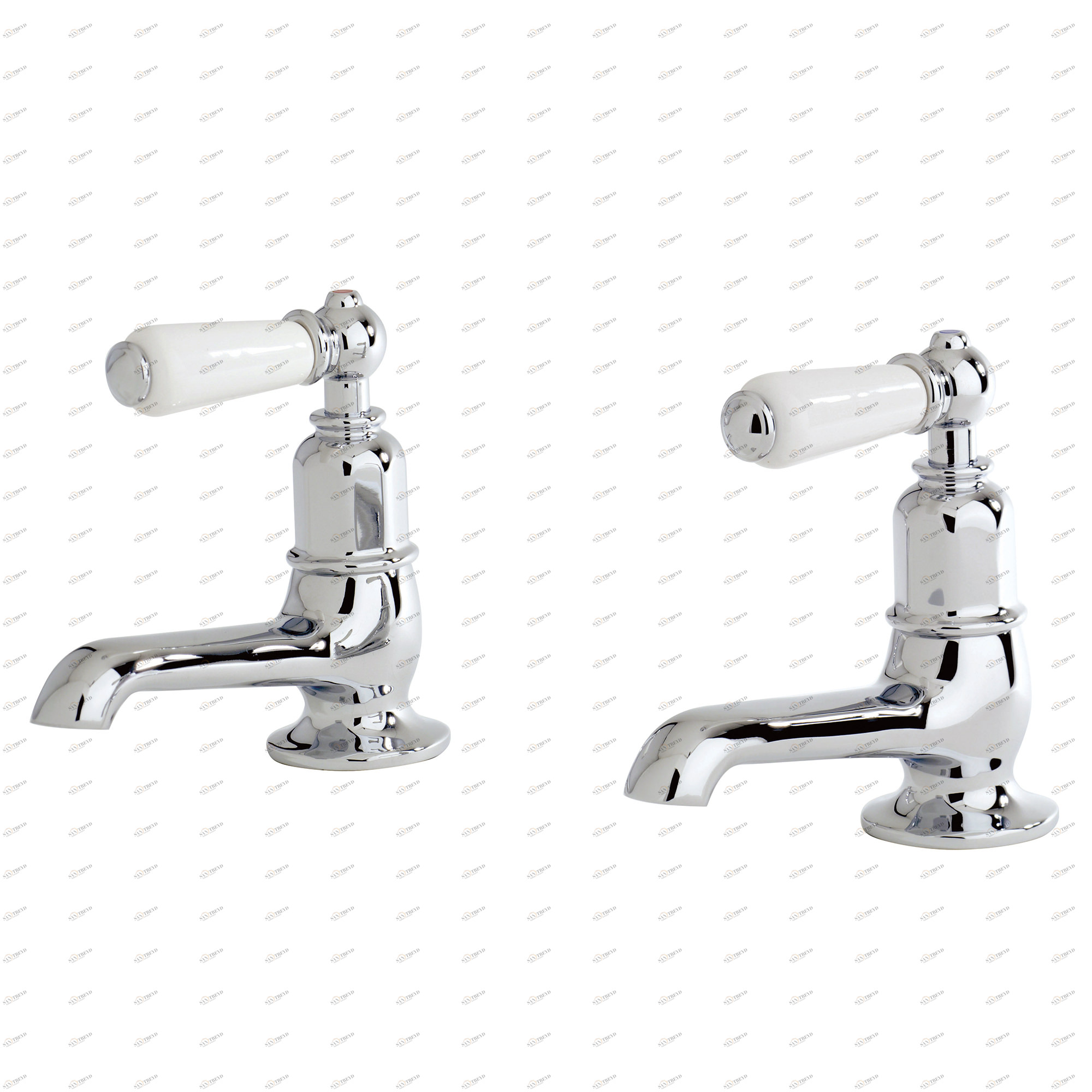 Traditional bathrooms LEVER 1/2“ Waschtisch-Füllventile Pr3475/bn 