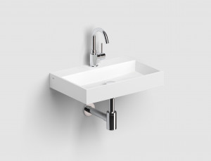 CL/03.13230 Подвесная раковина настенная прямоугольная Clou Mini Wash Me белая