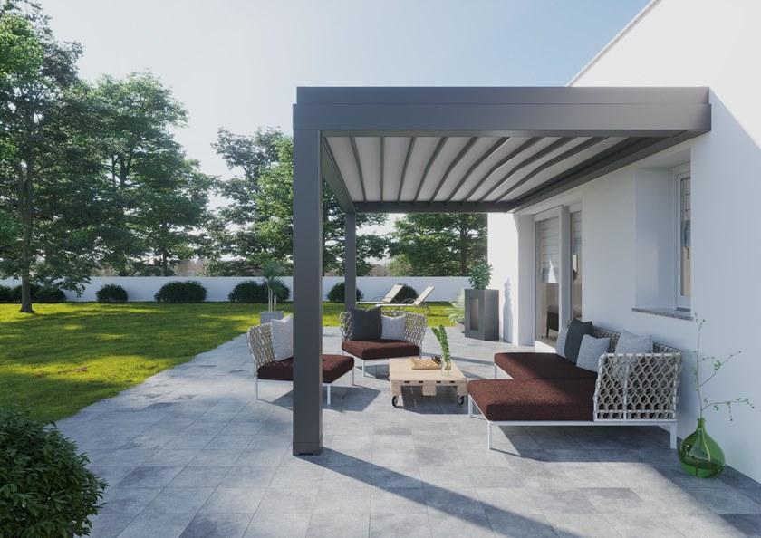 BT Group Пристенная пергола из алюминия Pergolife sun-id-1481082 - Вид №1