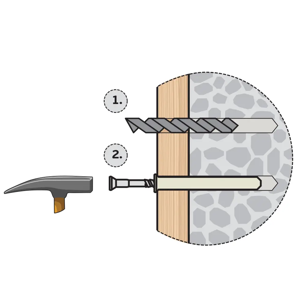 Дюбель-гвозди STANDERS для профессионального монтажа конструкций 86677353 STLM-0070744 - Вид №3