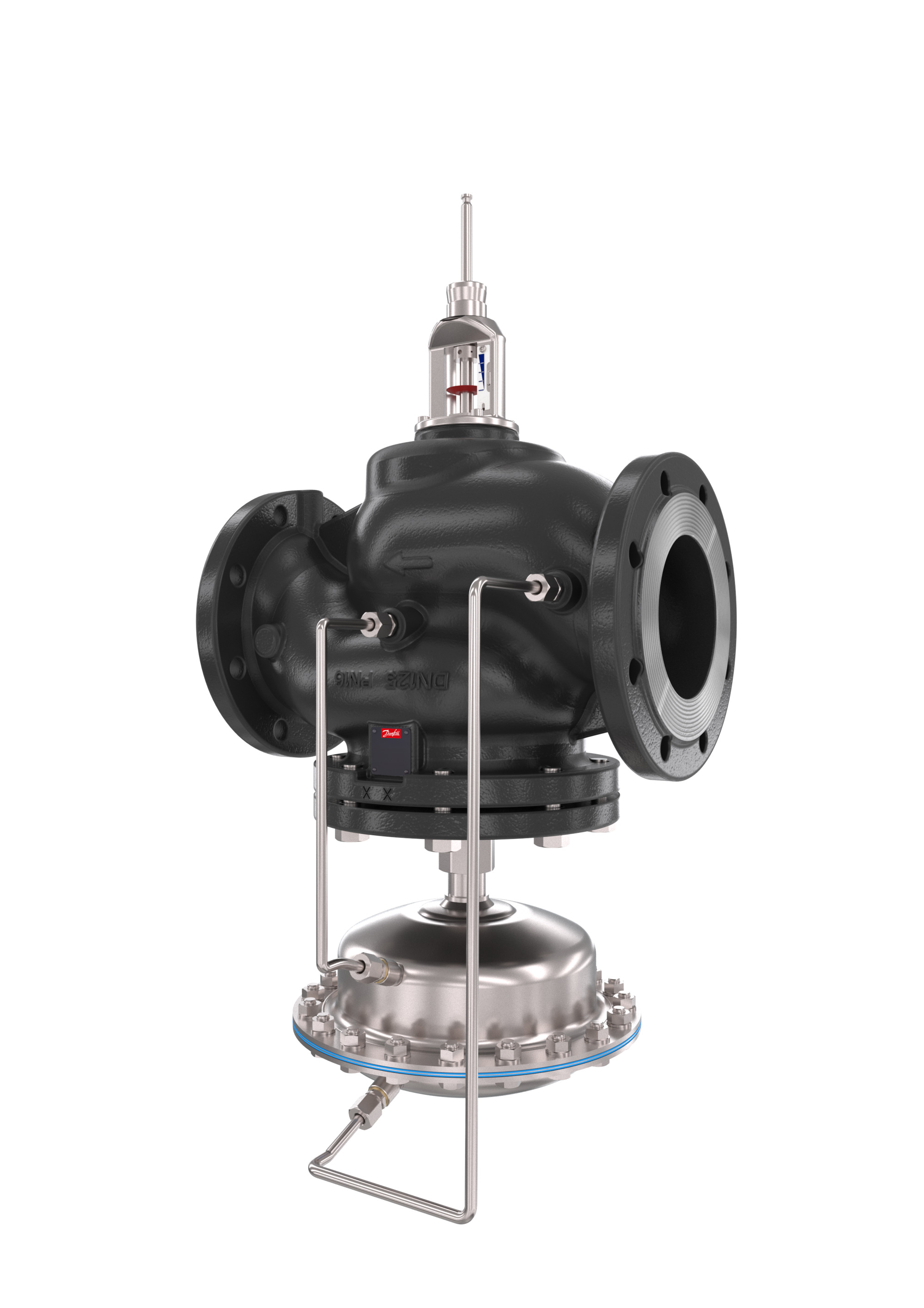 Danfoss Клапан регулирующий комбинированный AFQM2 фланцевый AFQM 2 PN16 150/380 /0,5 фл. 003G5509  - Вид №16