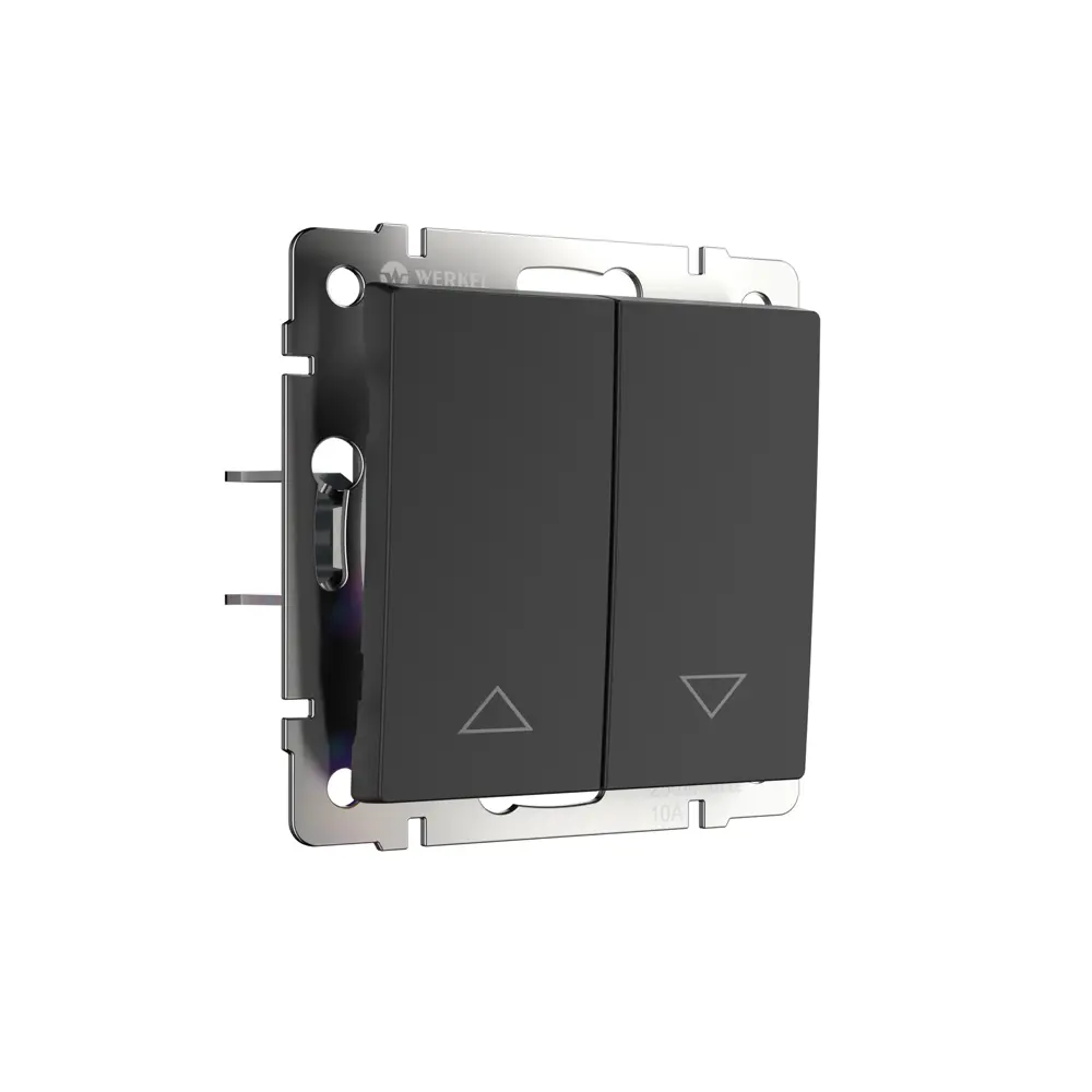 Выключатель жалюзи Werkel черный Встраиваемые механизмы STLM-2160968 - Вид №1
