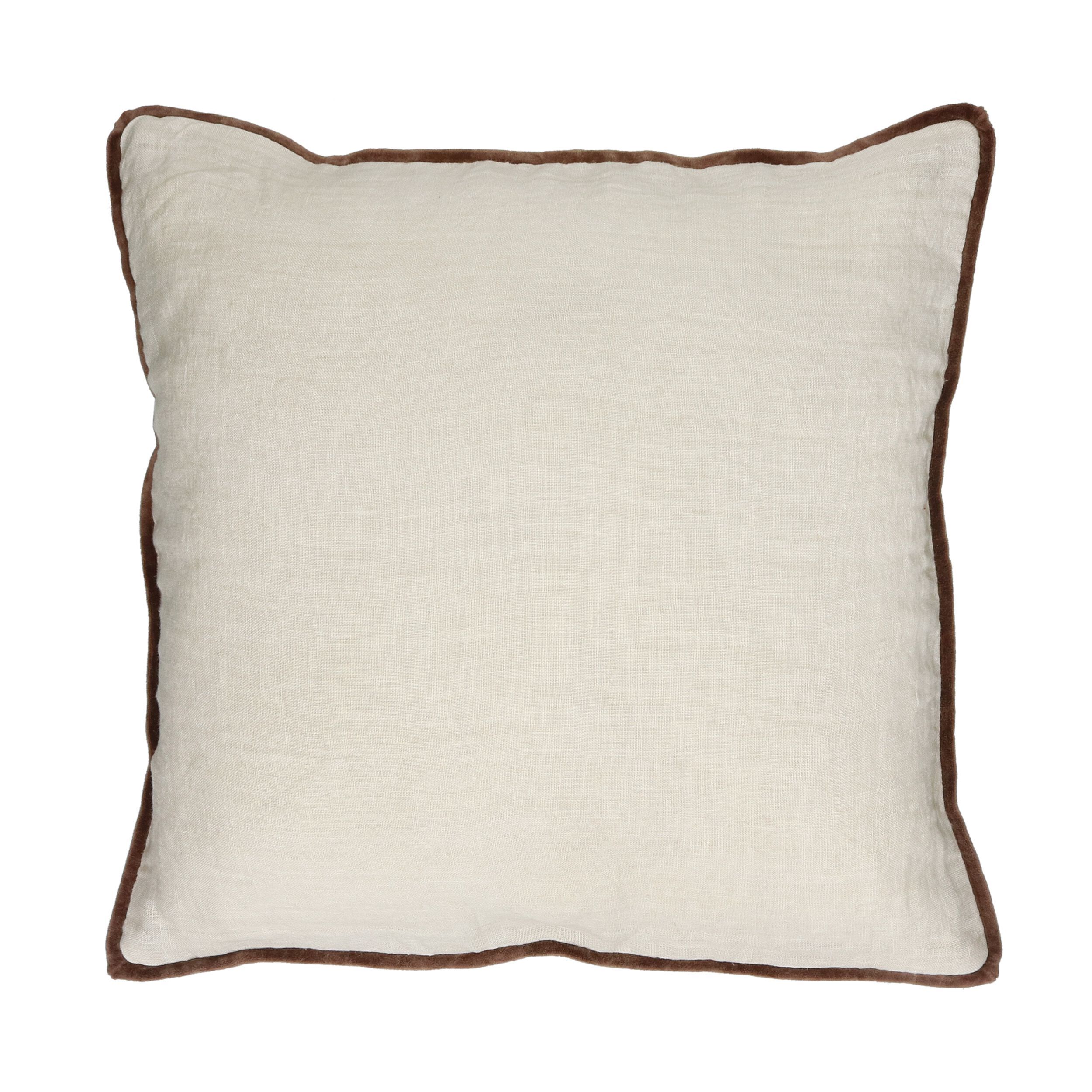 Подушка из льна и хлопка POMAX ALPHA OPPOSITES ARCH-00048053 - Вид №32