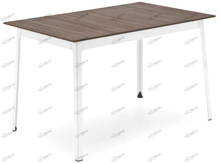 Calligaris Прямоугольный стол из стали и дерева  Cs/4078-fml 120 