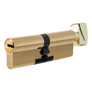 Цилиндр Apecs Premier XR-90-C15-G, 45x45 мм, ключ/вертушка, цвет золото 82379268 STLM-2192971